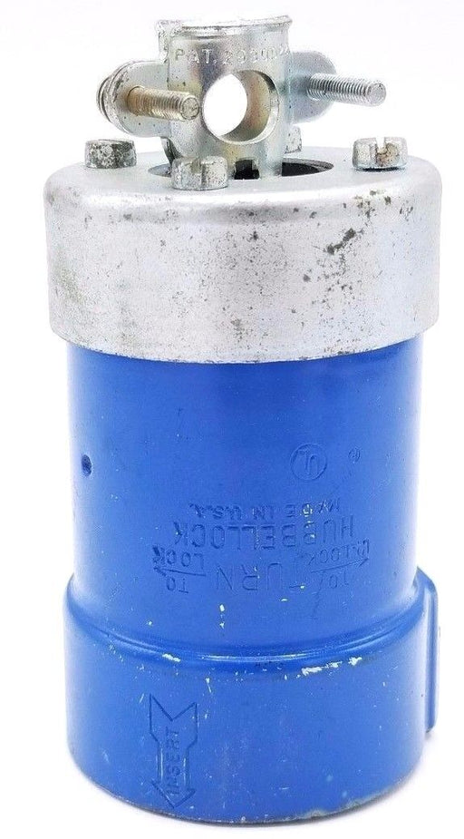 HUBBELL 5 WIRE (4 POLE + EQ. GR.) 20A 250 VDC, 30A 600VAC PLUG