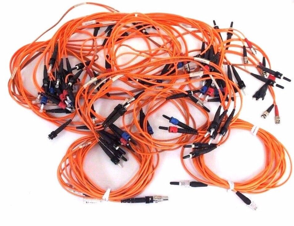LOT OF MISCELLANEOUS CORNING OPTICAL CABLES
