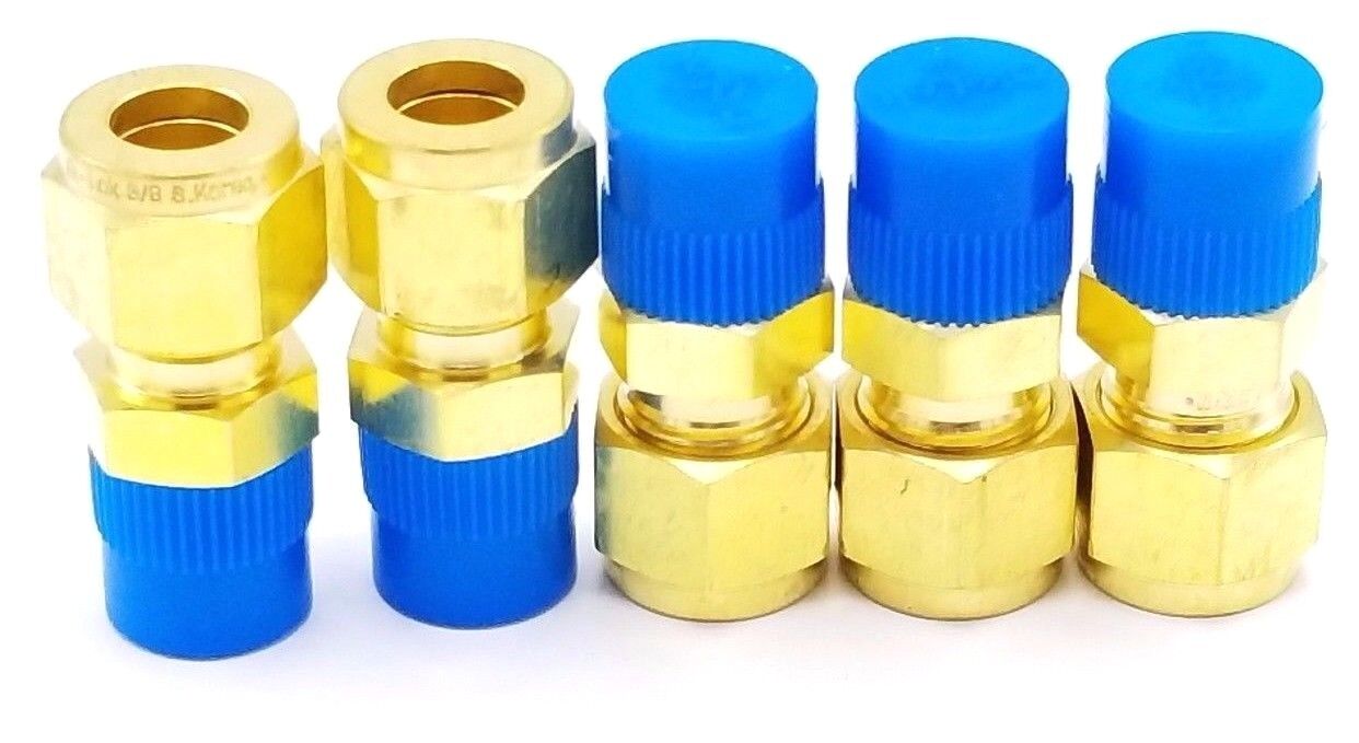 LOT OF 5 NEW GENERIC HYD-B4000015 MALE CONNECTORS B4000015
