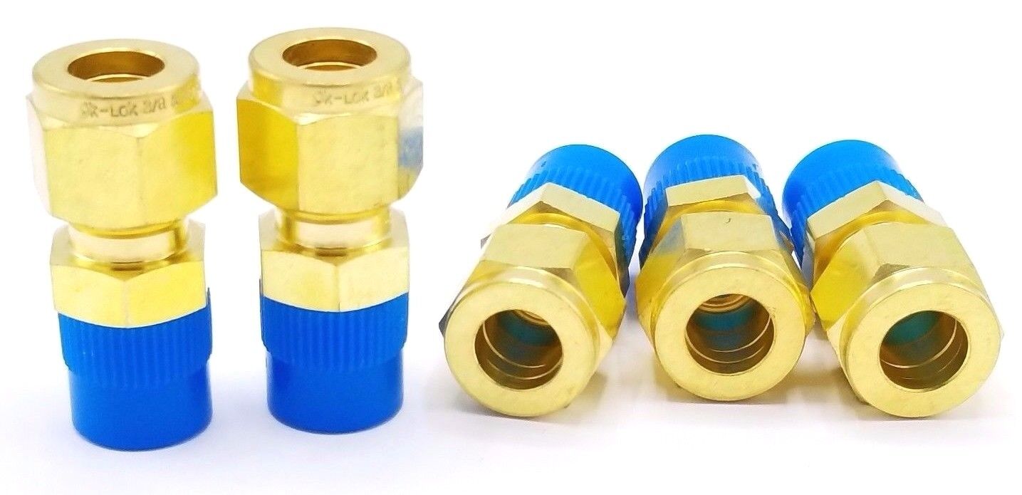 LOT OF 5 NEW GENERIC HYD-B4000015 MALE CONNECTORS B4000015