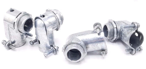 LOT OF 4 NEW 3LV70 GENERIC Elbows, 90°, Die Cast Zinc, 3/4" Conduit Size, 3/4"