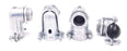 LOT OF 4 NEW 3LV70 GENERIC Elbows, 90°, Die Cast Zinc, 3/4" Conduit Size, 3/4"