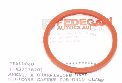 LOT OF 8 NEW FEDEGARI AUTOCLAVI SPA PP600040 SILICONE GASKETS