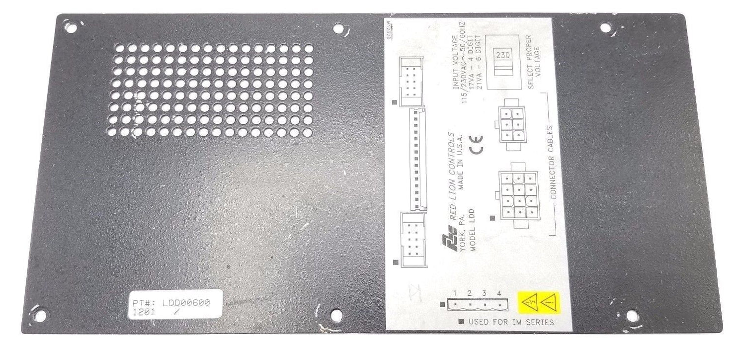 RED LION CONTROLS LDD00600 COVER PLATE MODEL LDD