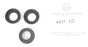 LOT OF 3 NEW SPRAYING SYSTEMS 4237 LC SEAL RINGS 1''