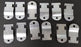 LOT OF 12 NEW GENERIC GLCBE PIPE AND CONDUIT CLAMP (6 PAIRS)