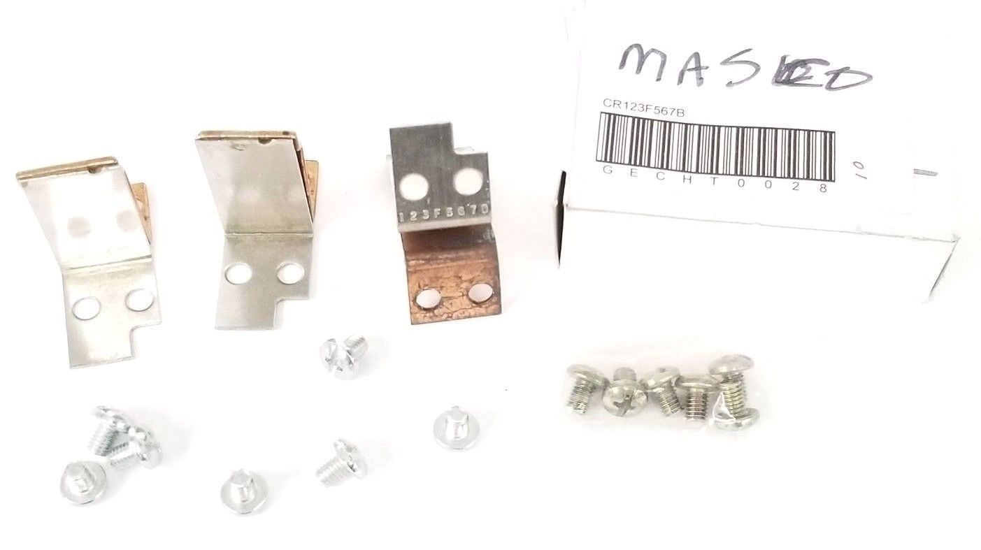 BOX OF 3 GENERAL ELECTRIC CR123F567B HEATER ELEMENTS W/ SCREWS