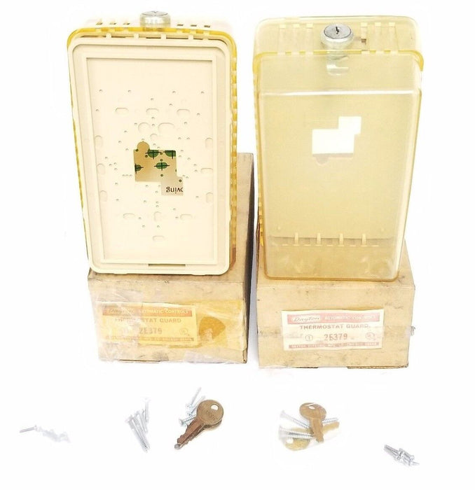 LOT OF 2 NIB DAYTON 2E379 THERMOSTAT GUARDS