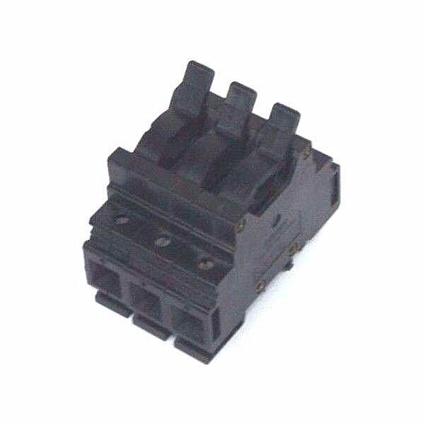 LOT OF 3 PHOENIX CONTACT UK 10,3-HESI FUSE HOLDERS 30 AMP, UK103HESI