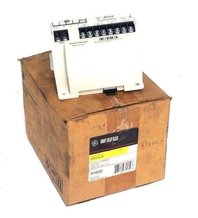 GENERAL ELECTRIC SRBA120A10A SMART RELAY BLOCK 120V, 50/60HZ