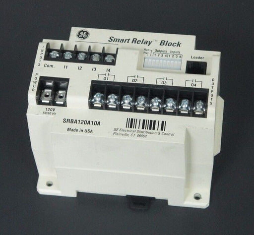 GENERAL ELECTRIC SRBA120A10A SMART RELAY BLOCK 120V, 50/60HZ