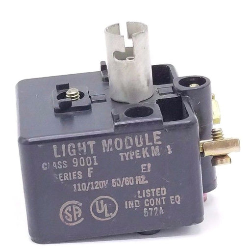 NEW SQUARE D 9001-KM-1 LIGHT MODULE 9001KM1 SER. F