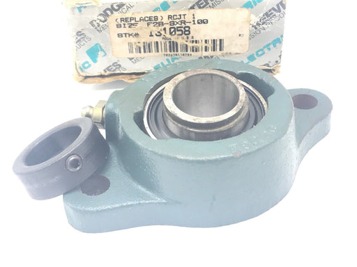 NIB DODGE F2B-SXR-100 FLANGE BEARING W/ COLLAR, 1" BORE, CAST IRON 2-BOLT