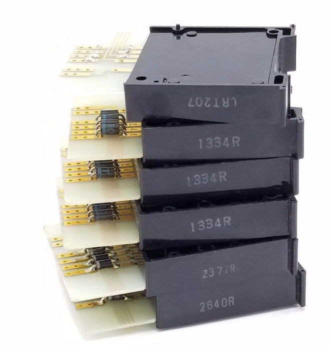 LOT OF 6 OMRON LRT207 COUNTER MODULES