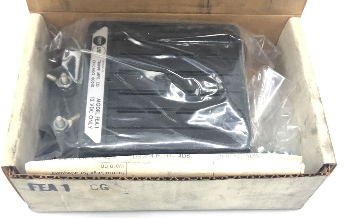 NEW TRIPP LITE MODEL FEA-1 ELECTRONIC BACK UP ALARM 12VDC ONLY TRIPPE MFG