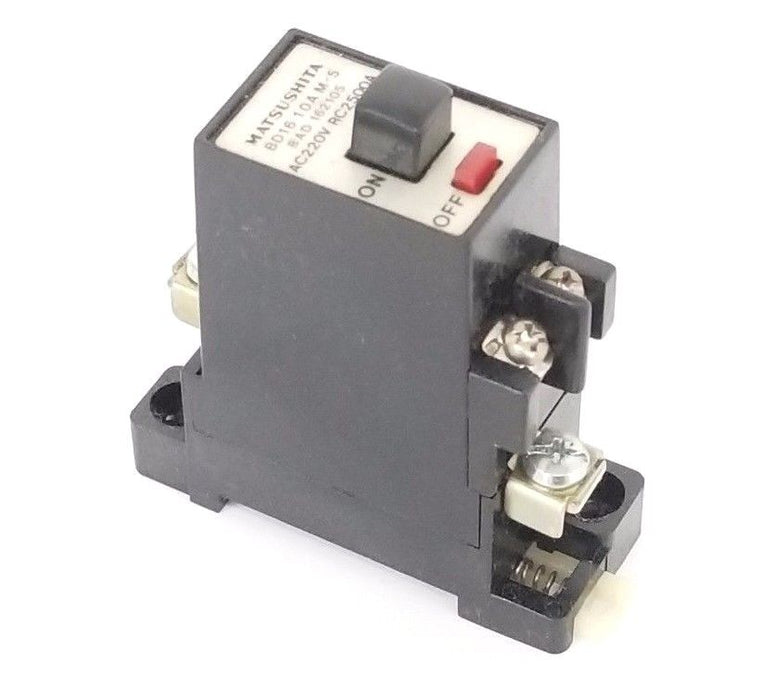 MATSUSHITA BD16 10AM-5 CIRCUIT BREAKER BAD 162105, AC220V RC2500A