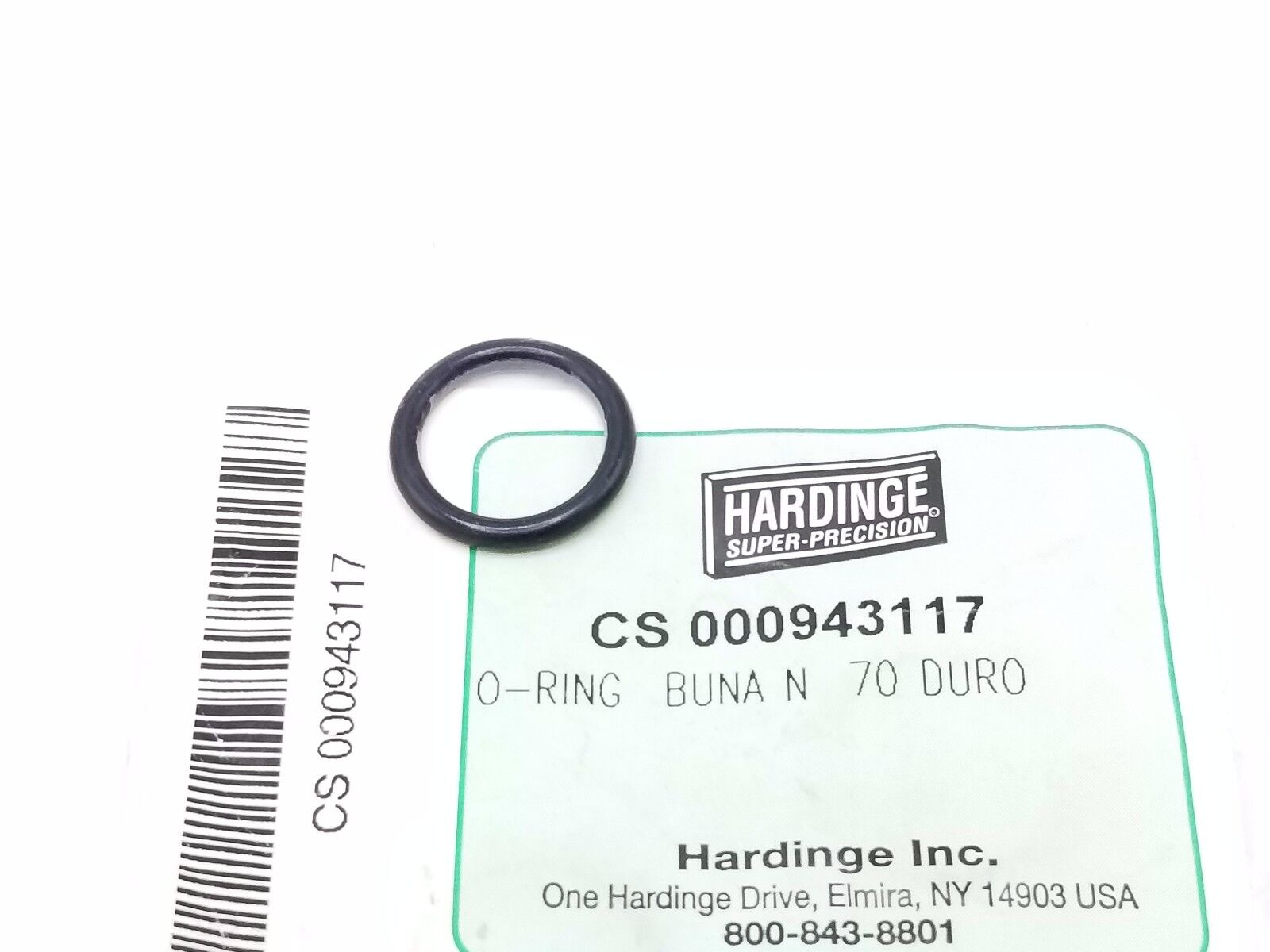NEW HARDINGE SUPER-PRECISION CS 000943117 O-RING BUNA N 70 DURO