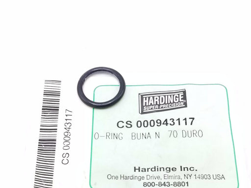NEW HARDINGE SUPER-PRECISION CS 000943117 O-RING BUNA N 70 DURO