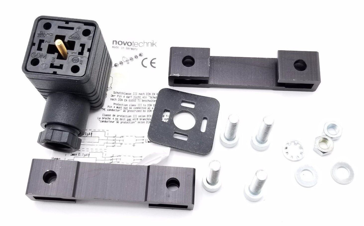 NEW NOVOTECHNIK 0560 CONNECTOR AND HARDWARE