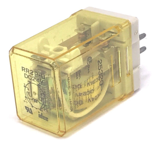 IDEC RR2P-UDC24V POWER RELAY, DPDT, 24 VDC, 10 A, RR SERIES, SOCKET