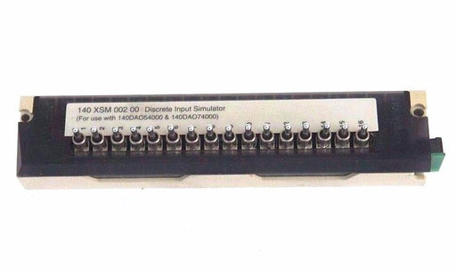 MODICON 140XSM00200 DISCRETE SIMULATOR MODULE 16PT