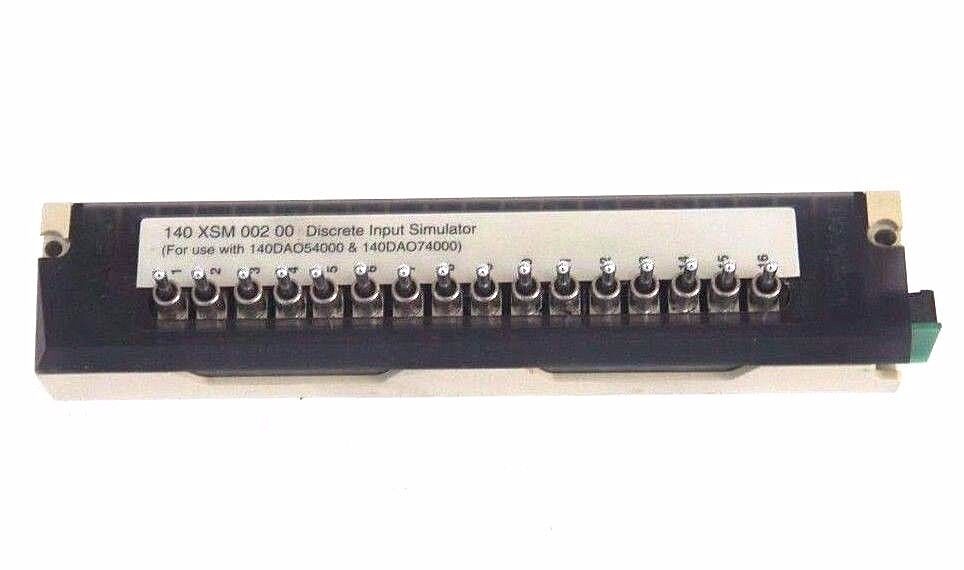 MODICON 140XSM00200 DISCRETE SIMULATOR MODULE 16PT