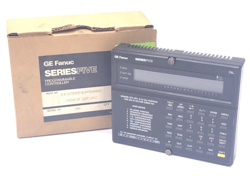 NEW GE FANUC IC655PER500C SERIES 5 OPERATOR INTERFACE PROGRAMMABLE CONTROLLER