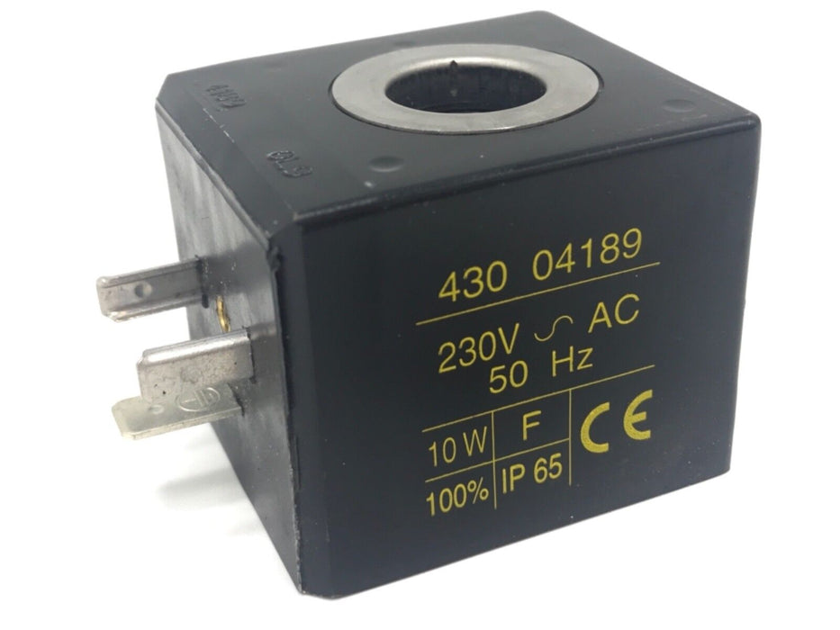 NEW ASCO JOUCOMATIC 430-04189 SOLENOID COIL 230VAC 50HZ 10W F, 11400051