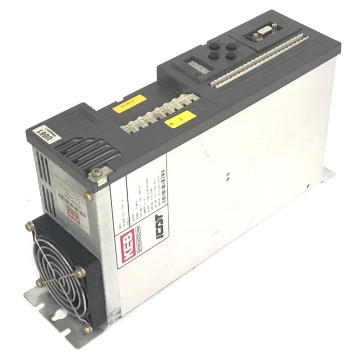 KEB 09 F0 R03-4B19 FREQUENCY INVERTER DRIVE 2.8KVA, 0-500VAC, 4.1A