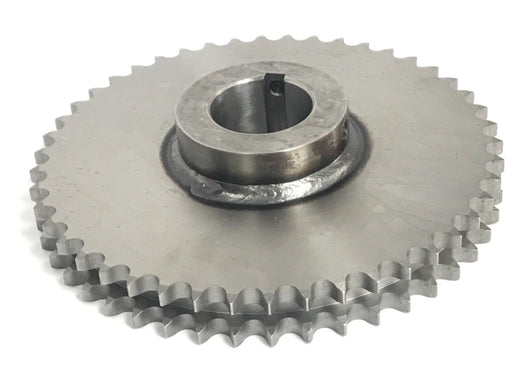 NIB LINN GEAR 60L46 DOUBLE STRAND CHAIN SPROCKET #60, 2-1/2"BORE, 46 TEETH