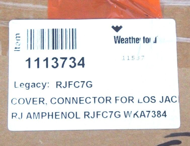 NEW AMPHENOL PCD-RJFC7G RECEPTACLE DUST CAP CONNECTOR FOR RJF SERIES
