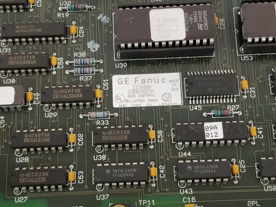 GE FANUC IC660CBB902K BUS CONTROL BOARD ASM. NO. 44A724866-G02