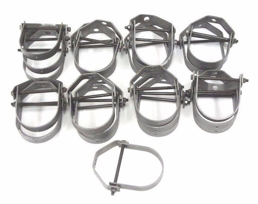 LOT OF 25 NEW FM PIPE CLEVIS HANGERS 4" 260