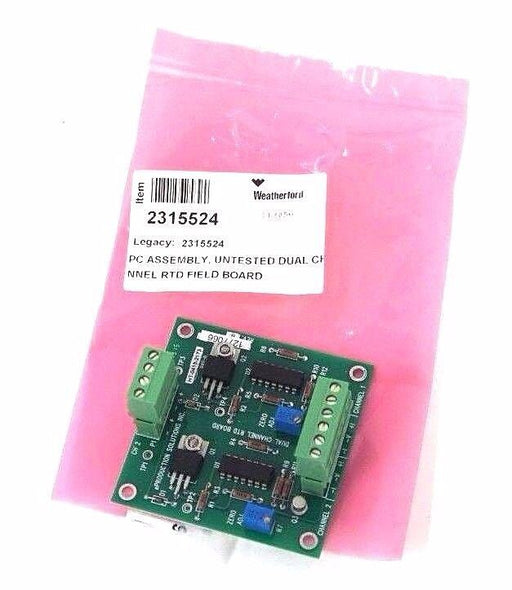 NEW PRODUCTION SOLUTIONS PC90-00006-00 DUAL CHANNEL RTD BOARD  REV B
