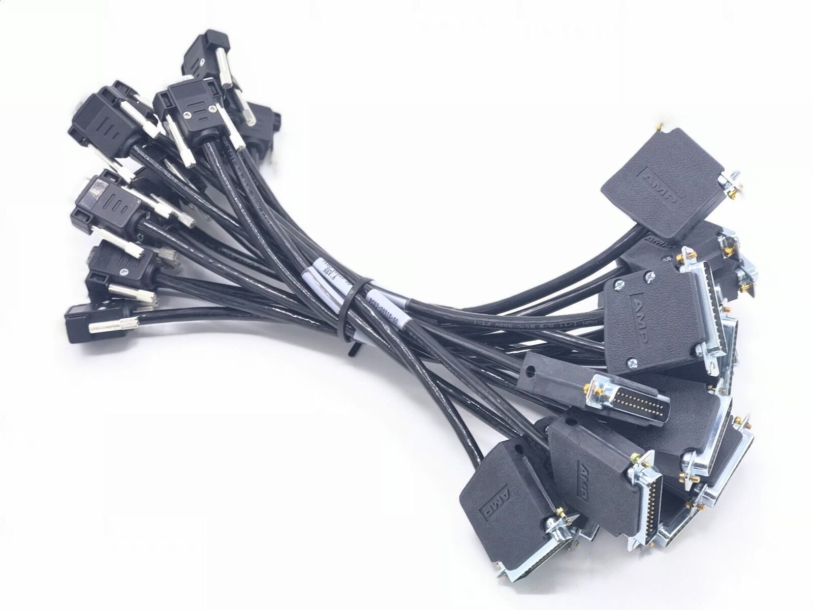 LOT OF 15 NEW BLACK BOX DB25M-DB9F MODEM CABLES 1 FT