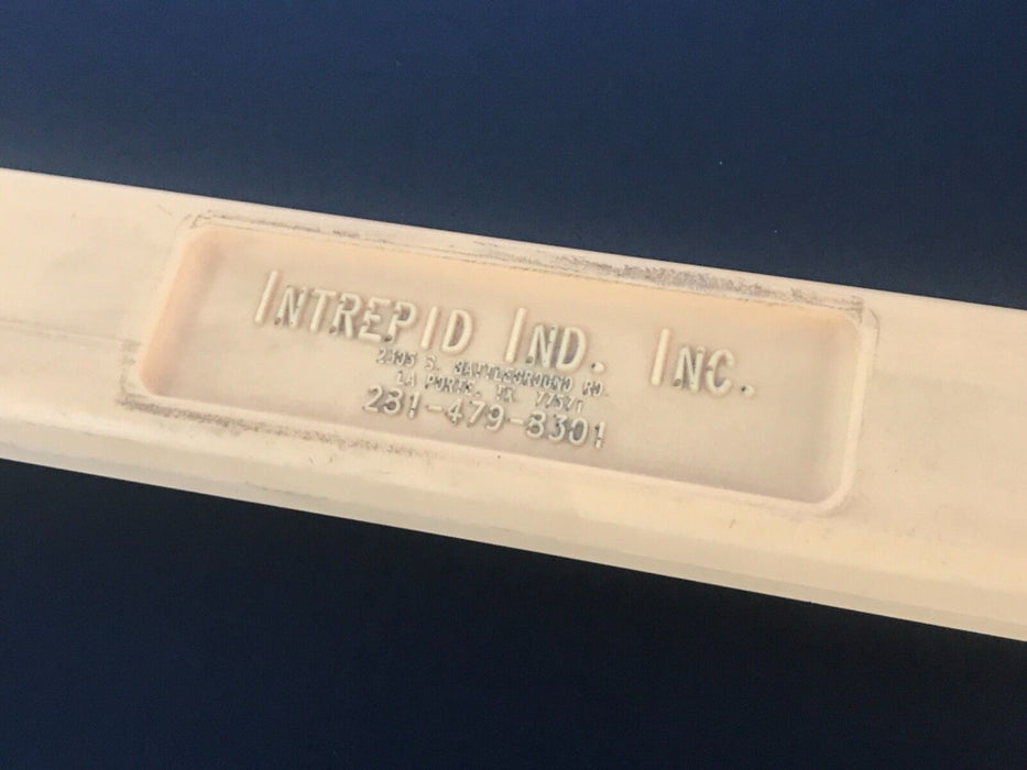 INTREPID IND. INC. YELLOW SAFETY SINGLE BAR GATE 42"