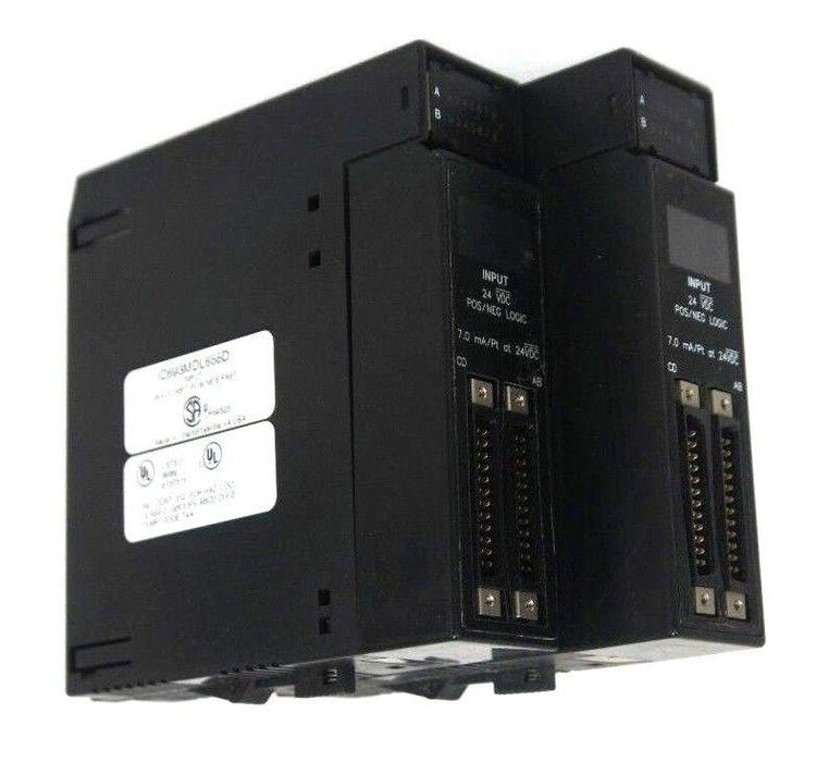 LOT OF 2 GE FANUC IC693MDL655D INPUT MODULE 24VDC 32PT POS/NEG FAST