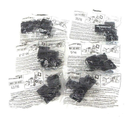 LOT OF 6 NEW ASCO JOUCOMATIC 881-22-602 CONNECTOR KITS STANDARD W/CABLE GLAND