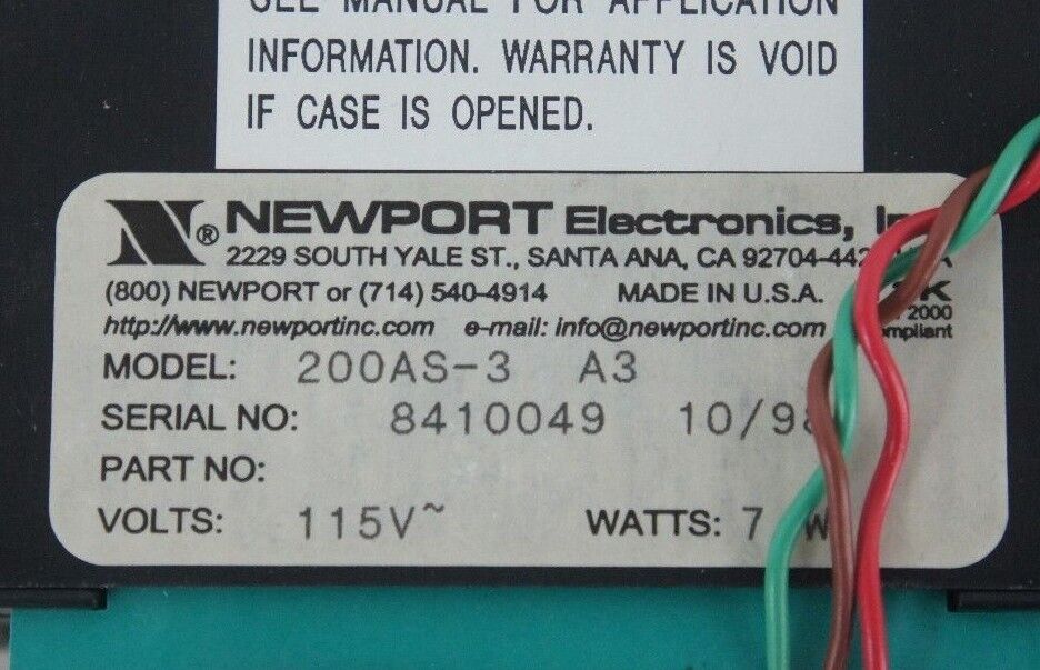MAGNETIC INSTRUMENTATION INC. MODEL 8650 GAUSSMETER CHASSIS 115V, 1/2 AMP