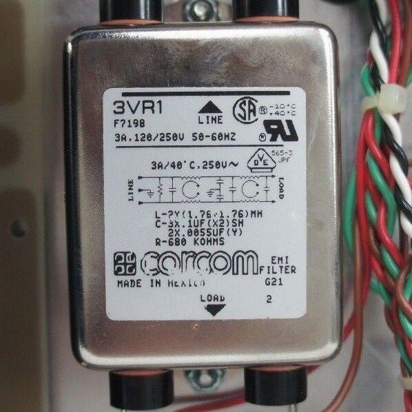 MAGNETIC INSTRUMENTATION INC. MODEL 8650 GAUSSMETER CHASSIS 115V, 1/2 AMP