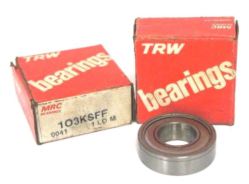 LOT OF 2 NIB MRC 103KSFF SINGLE ROW BALL BEARINGS