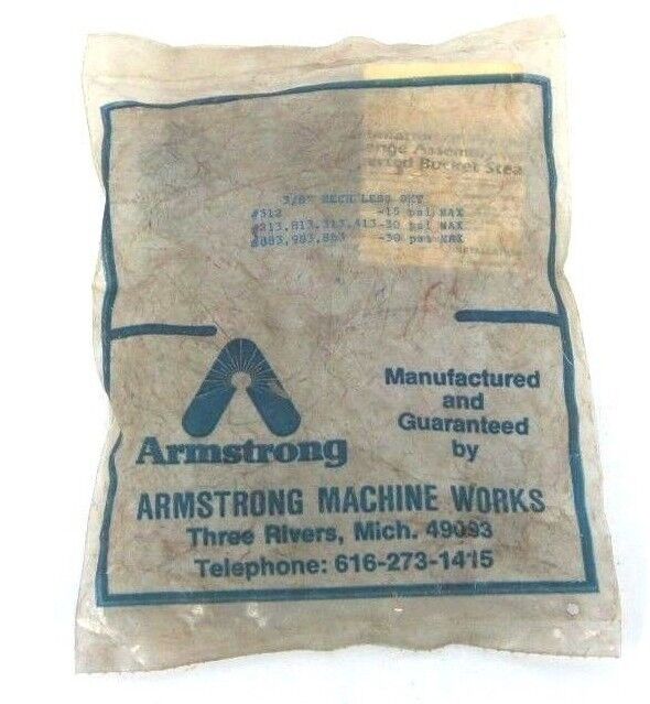 NEW ARMSTRONG 3/8" MECH LESS BKT KIT