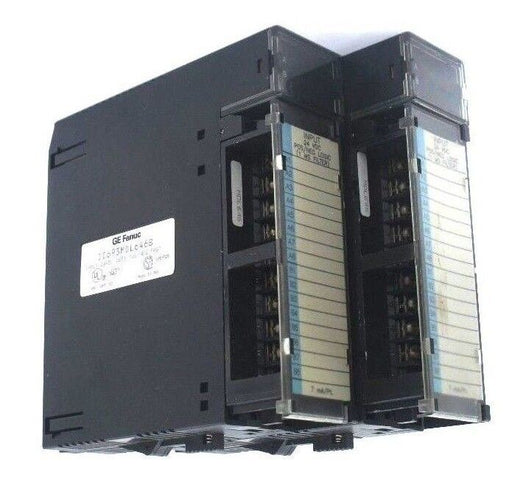 LOT OF 2 GE FANUC IC693MDL646B INPUT MODULE 24VDC 16PT POS/NEG FAST MINOR CHIPS