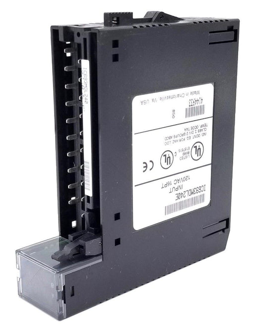 GE FANUC IC693MDL240E INPUT MODULE 120VAC INPUT 16PT MISSING WIRING TERMINAL