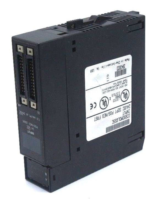 GE FANUC IC693MDL655E INPUT MODULE 32PT, 24 VDC POS/NEG FAST MISSING CLEAR COVER