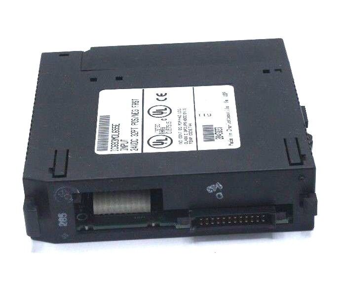 GE FANUC IC693MDL655E INPUT MODULE 32PT, 24 VDC POS/NEG FAST MISSING CLEAR COVER