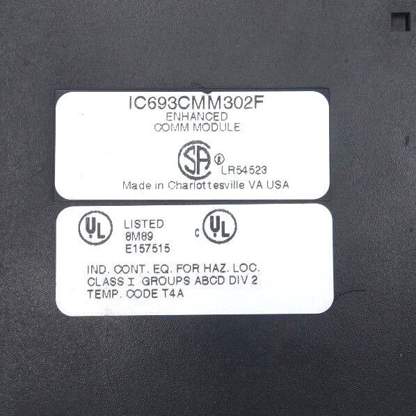 GE FANUC IC693CMM302F ENHANCED COMMUNICATION MODULE