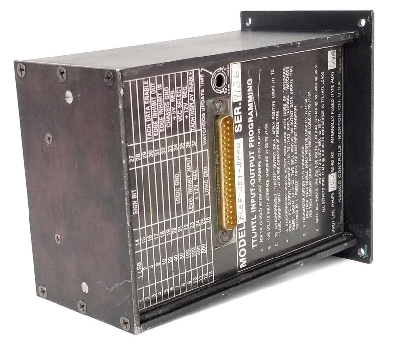 C & A PRODUCTS PCEF-359-DP0K DISPLAY PCEF-359-DPOK, 115V 50/60HZ