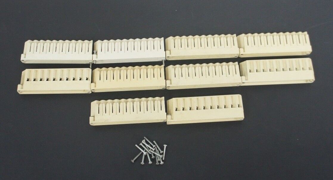 LOT OF 10 MODICON MA-8202-002 TERMINAL BLOCKS 10A, 300V, MA8202002