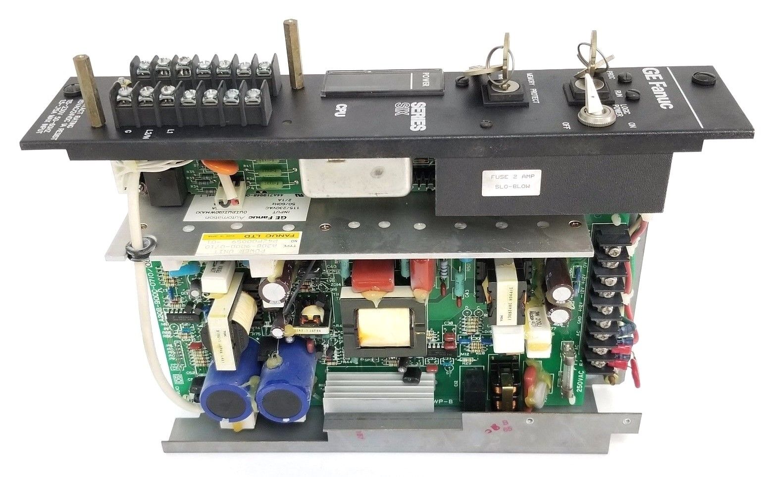 GE FANUC A20B-9000-0710/08A SERIES SIX CPU TYPE: A20B-9000-0710, IC600-PM500L